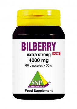 Bilberry extra strong 4000 mg Pure