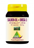Salmon oil Omega 3 Vitamin K2-Mena Q7 Vitamin D3 Vitamin E
